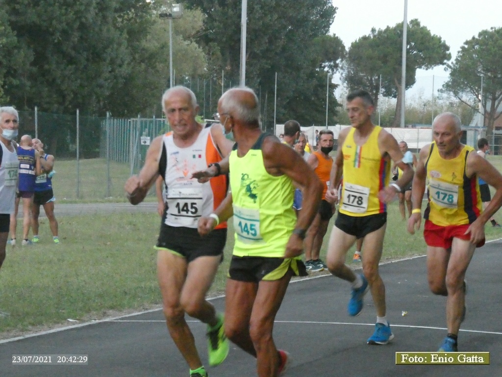 Cotignola: Staffetta 4x1,3 - 23 luglio 2021